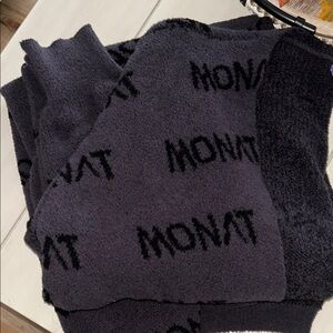 Monat Fuzzy Cardigan Sweater